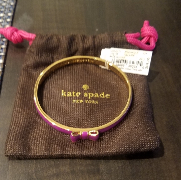 kate spade Jewelry - NWT Kate Spade New York Take a Bow Bangle